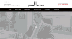 Desktop Screenshot of chicagocriminaldefenselaw.com